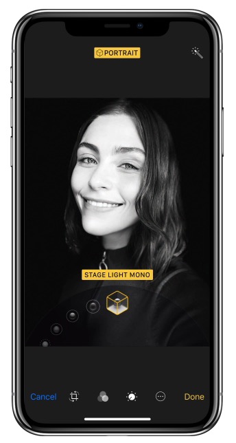 iPhone X - Portrait Camera / Photo: Apple